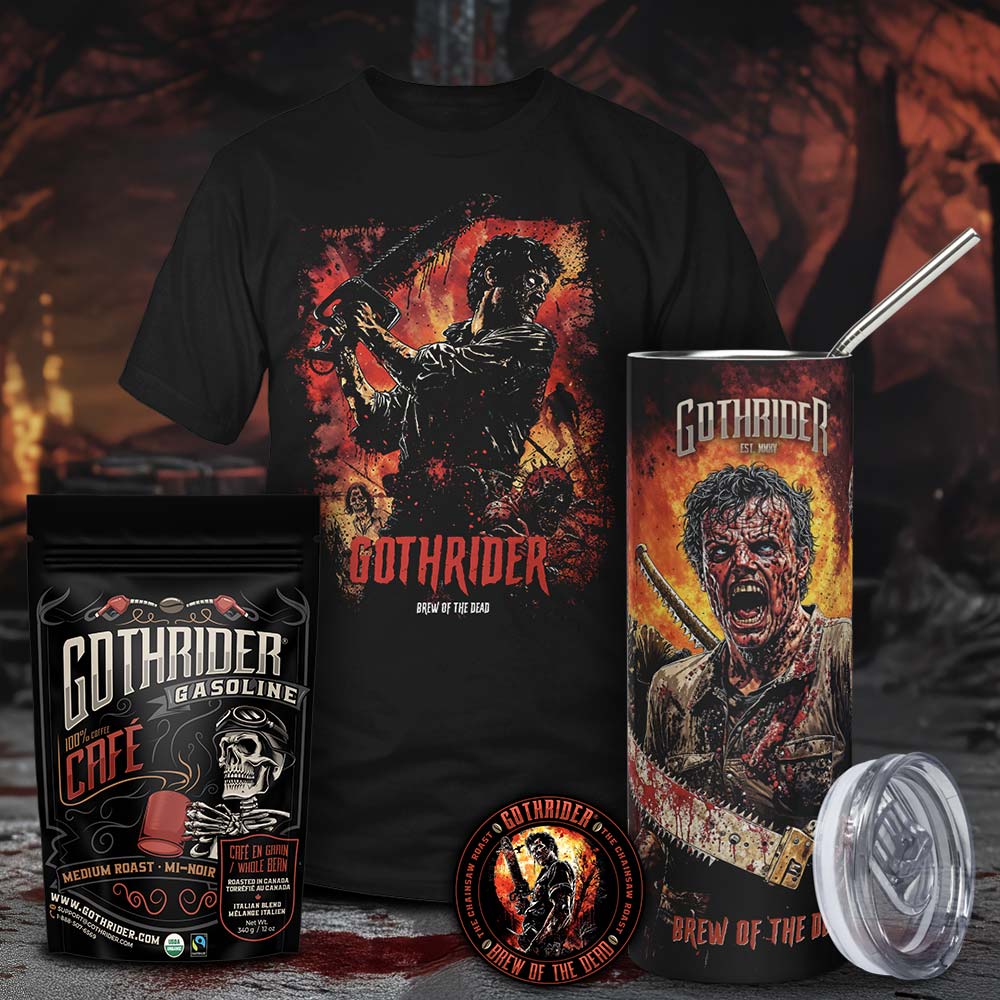 Chainsaw Massacre Coffee Kit - GothRider Brand