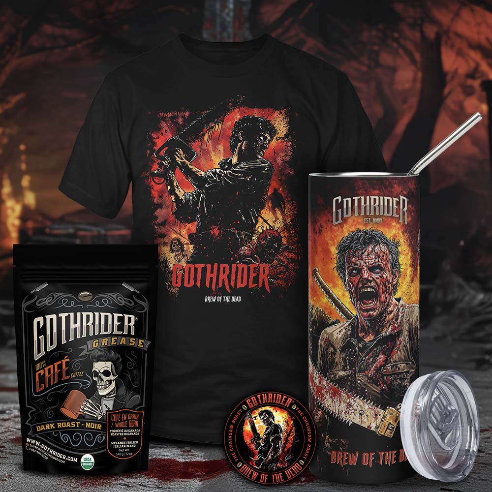 Chainsaw Massacre Coffee Kit - GothRider Brand