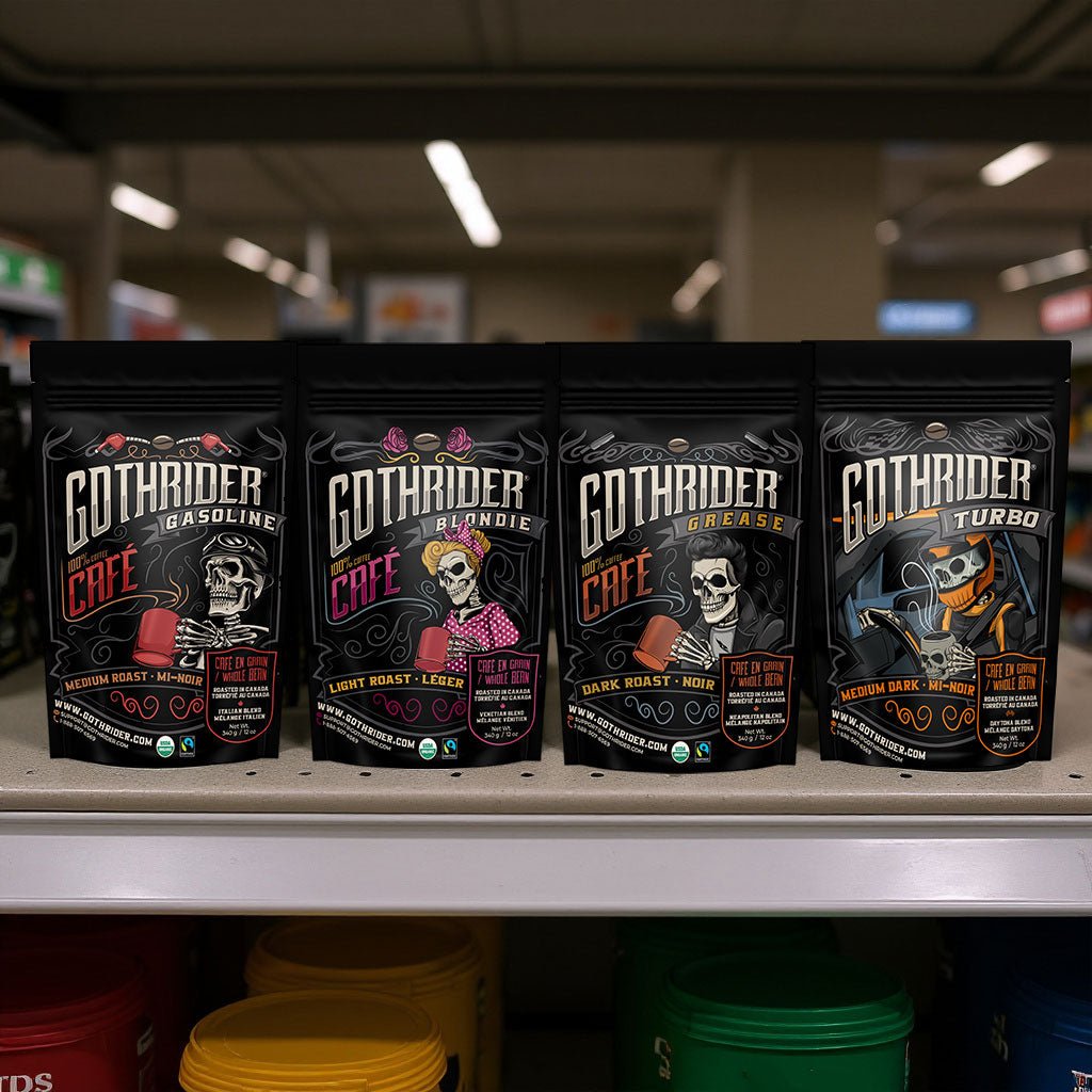 Coffee Fuel Station - GothRider Brand