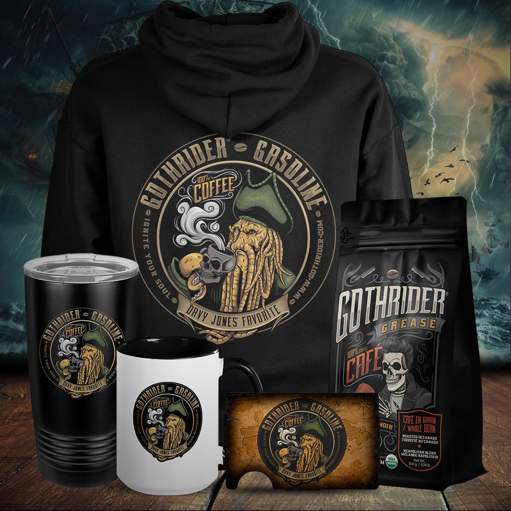 Davy Jones Favorite Ultimate Kit Hoodie Edition - GothRider Brand