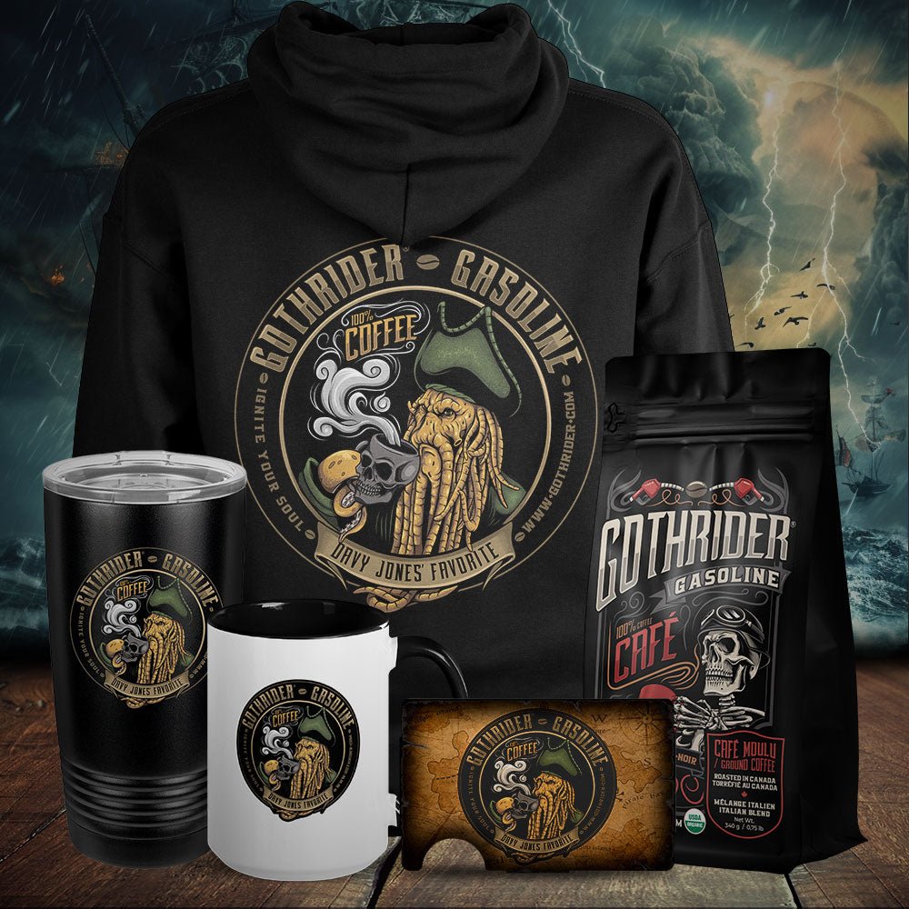Davy Jones Favorite Ultimate Kit Hoodie Edition - GothRider Brand