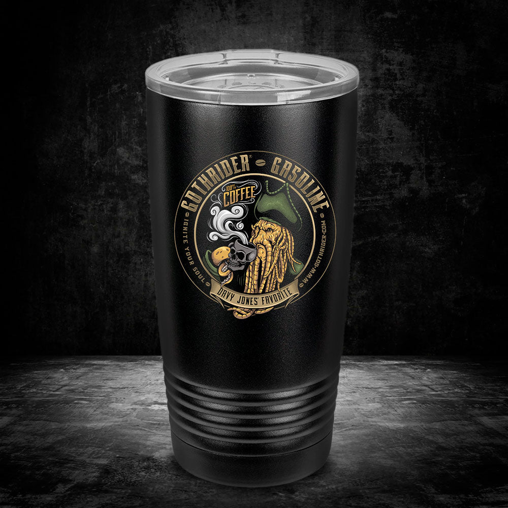Davy Jones Favorite UV 20 oz Tumbler - GothRider Brand