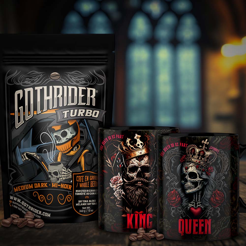 The Royal Love Coffee Kit - GothRider Brand
