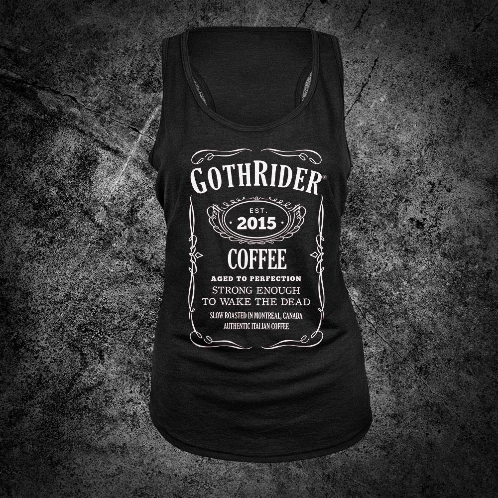 Aged To Perfection Women Racerback Tank - GothRider Brand