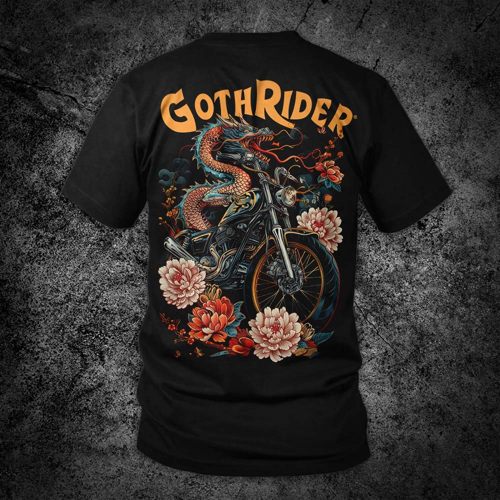 Dragon Heart Ride Unisex T-Shirt - GothRider Brand