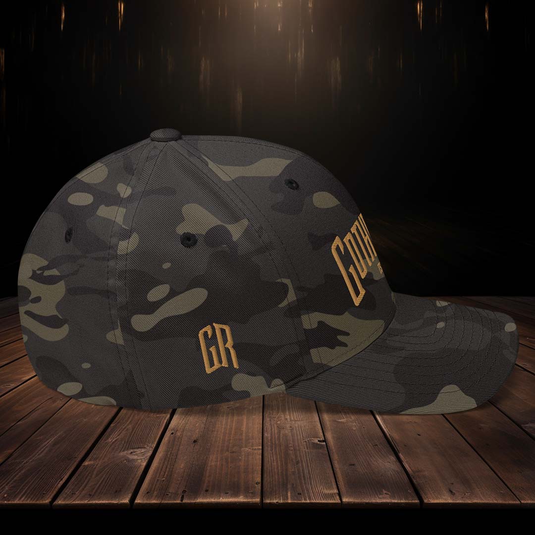 GothRider Camo Flexfit Cap - GothRider Brand