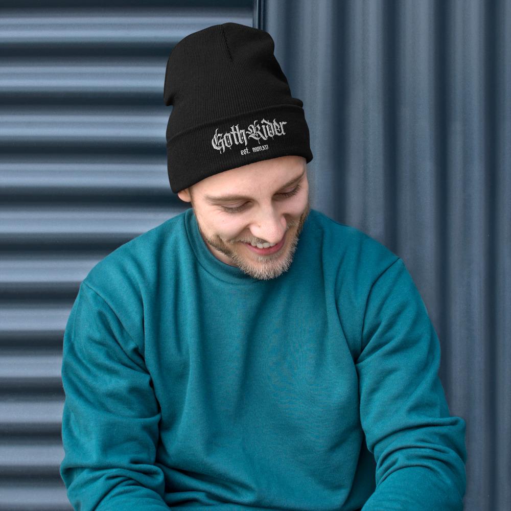 GothRider Classic Embroidered Beanie - GothRider®