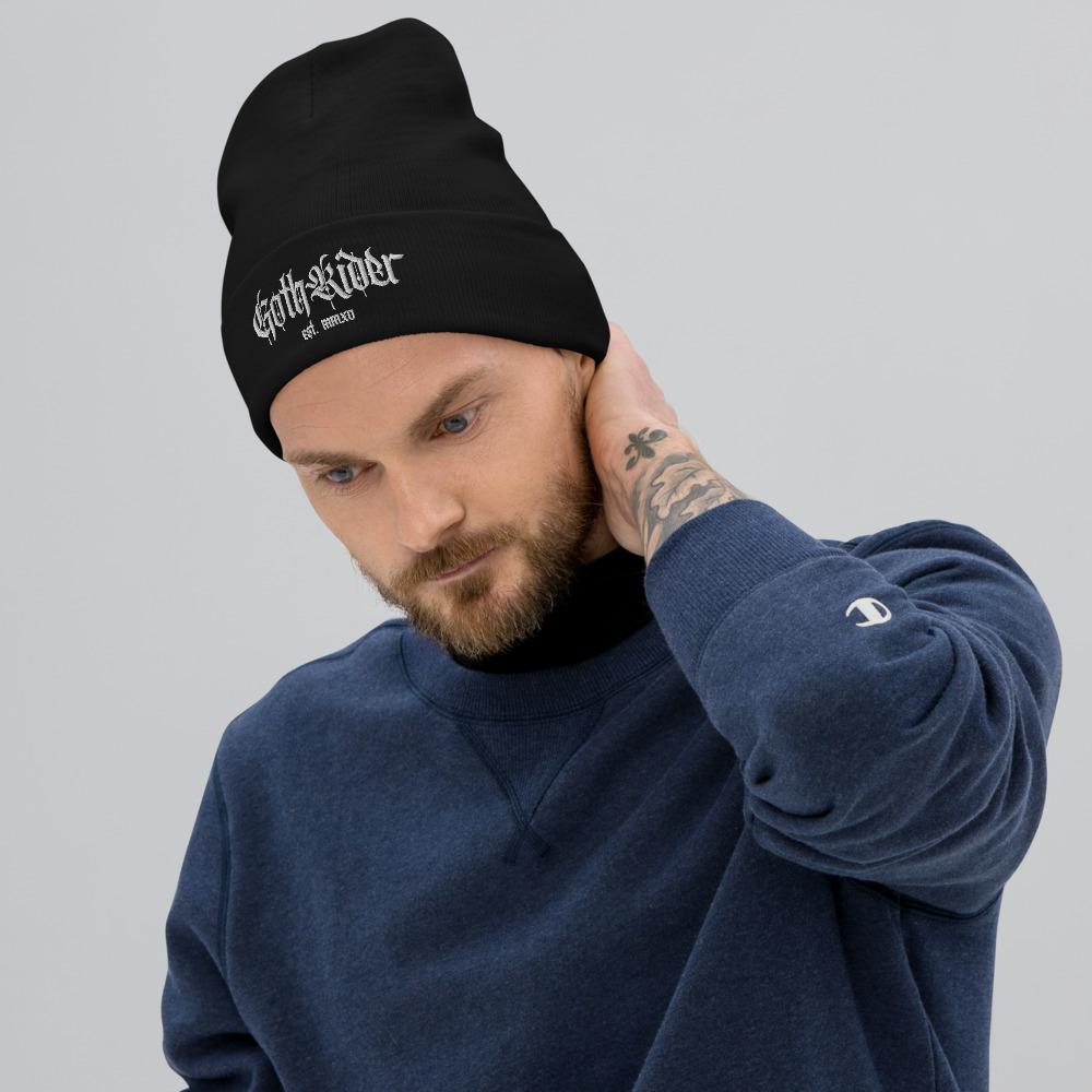 GothRider Classic Embroidered Beanie - GothRider®