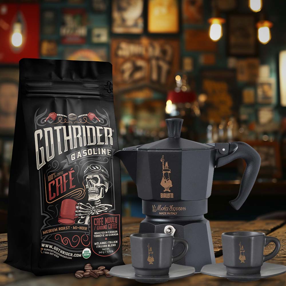 GothRider Coffee Black Star Edition Kit - GothRider Brand