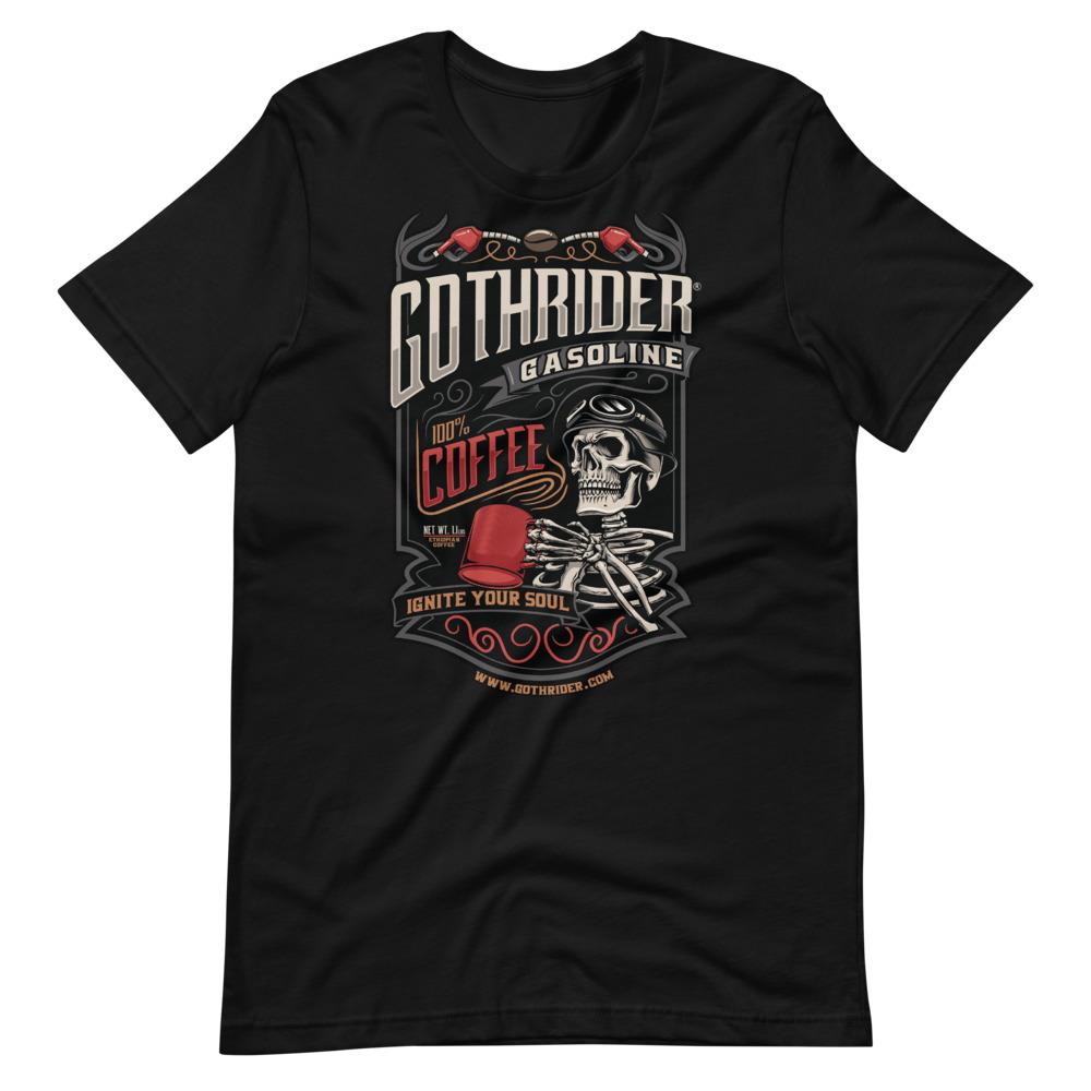 GothRider Gasoline Unisex T-Shirt - GothRider Brand