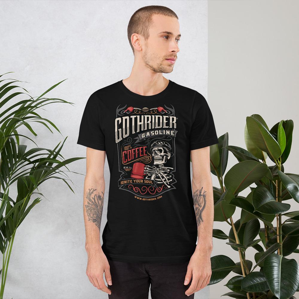 GothRider Gasoline Unisex T-Shirt - GothRider Brand