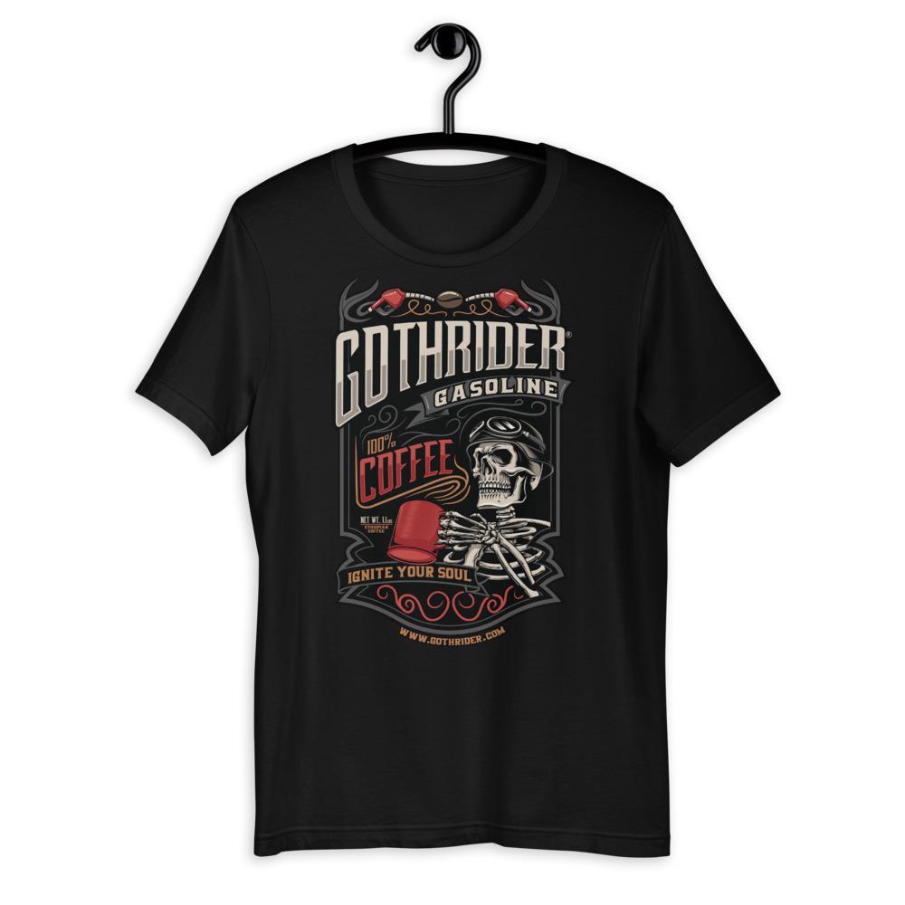 GothRider Gasoline Unisex T-Shirt - GothRider Brand