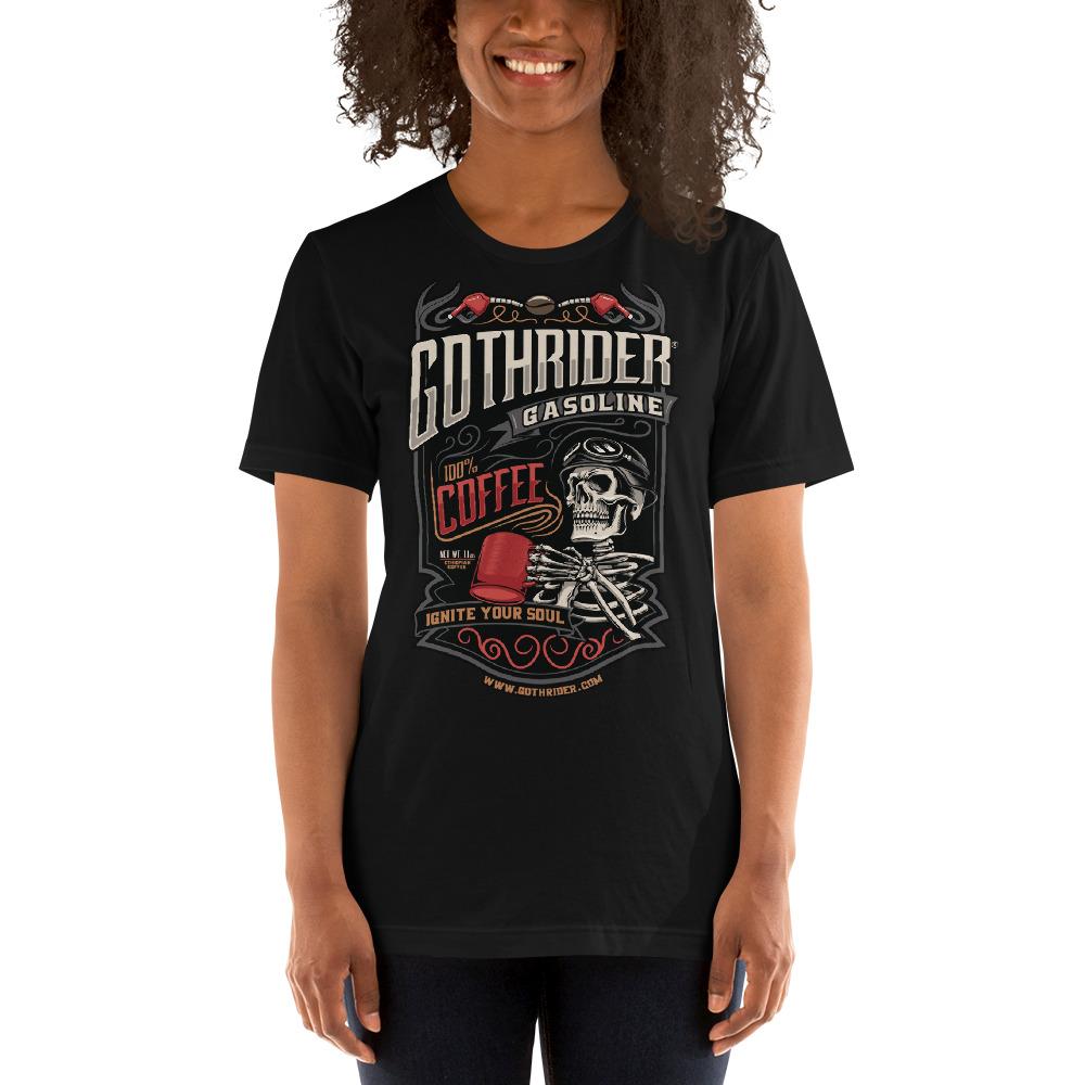 GothRider Gasoline Unisex T-Shirt - GothRider Brand