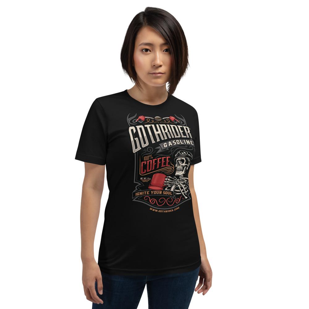 GothRider Gasoline Unisex T-Shirt - GothRider Brand