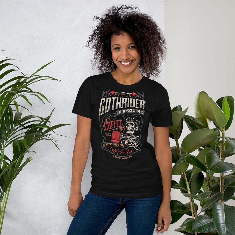 GothRider Gasoline Unisex T-Shirt - GothRider Brand