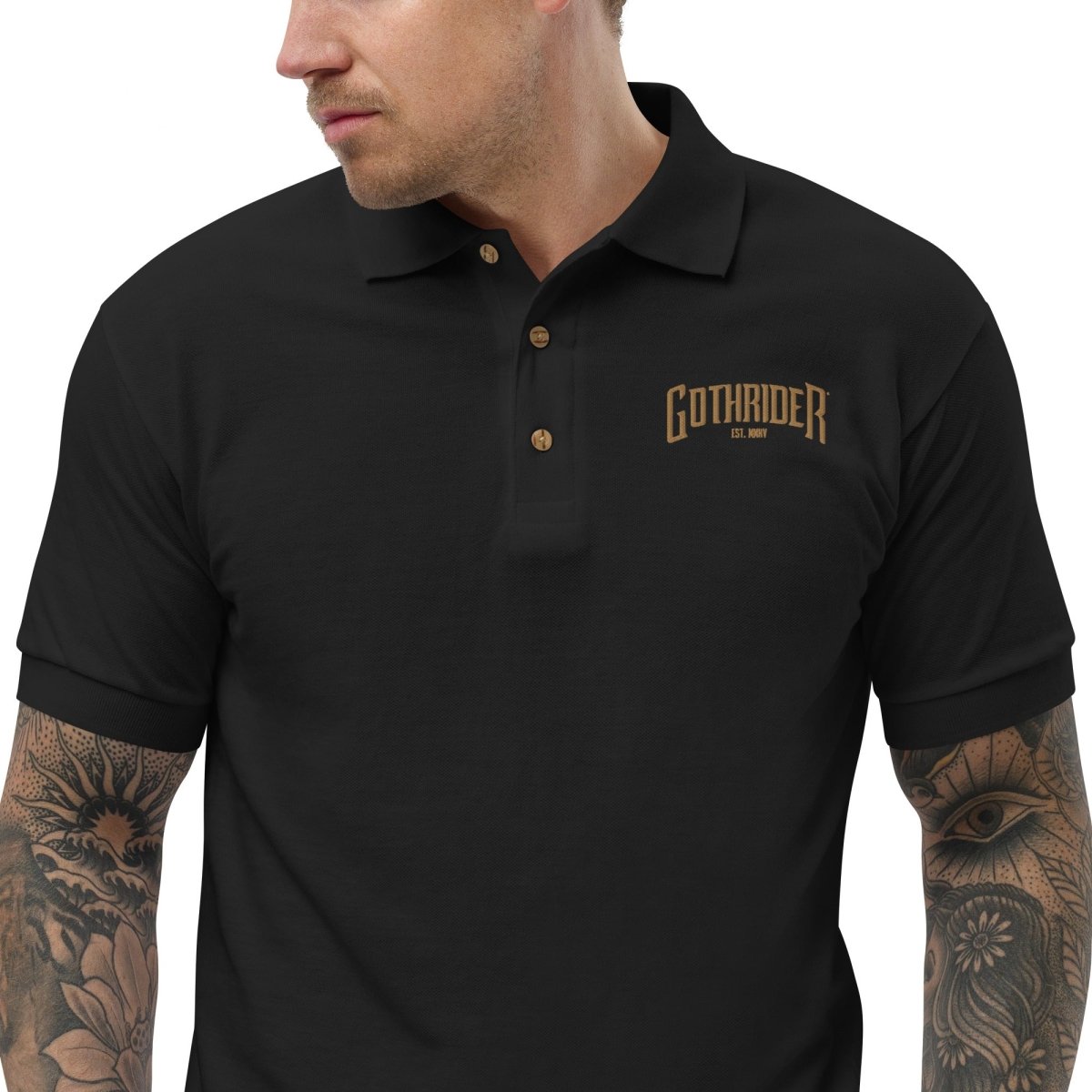 GothRider Official Polo Shirt - GothRider Brand