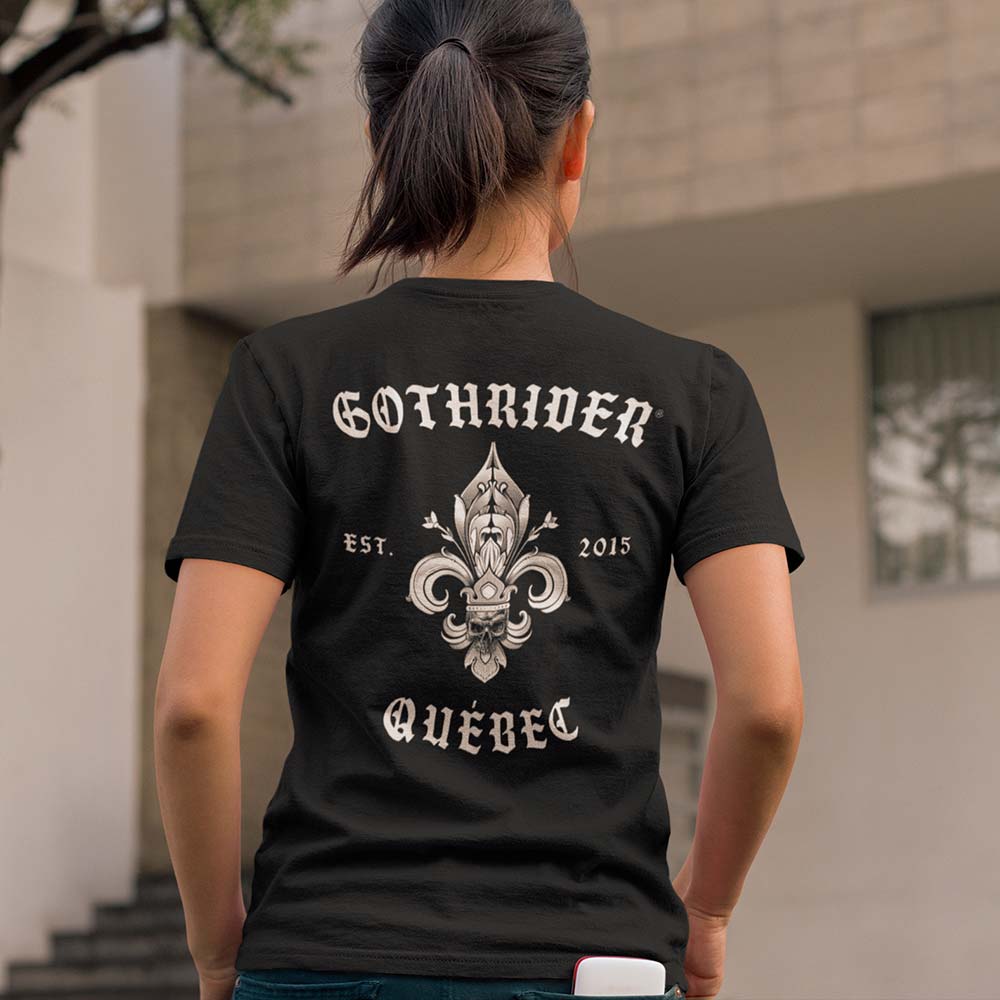GothRider Quebec Unisex T-Shirt - GothRider Brand