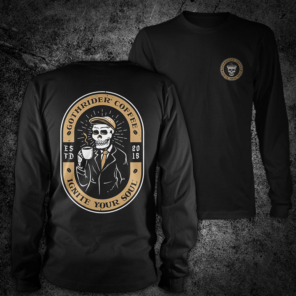 Ignite Your Soul Long Sleeve Shirt - GothRider Brand