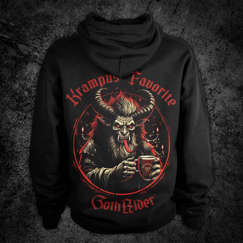Krampus' Favorite Hoodie - GothRider Brand