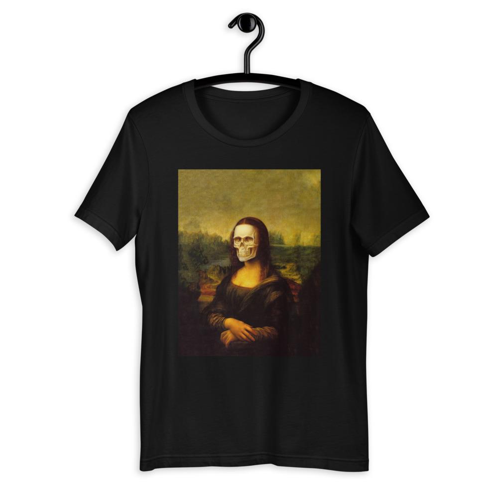 Mona Lisa Unisex T-Shirt - GothRider Brand