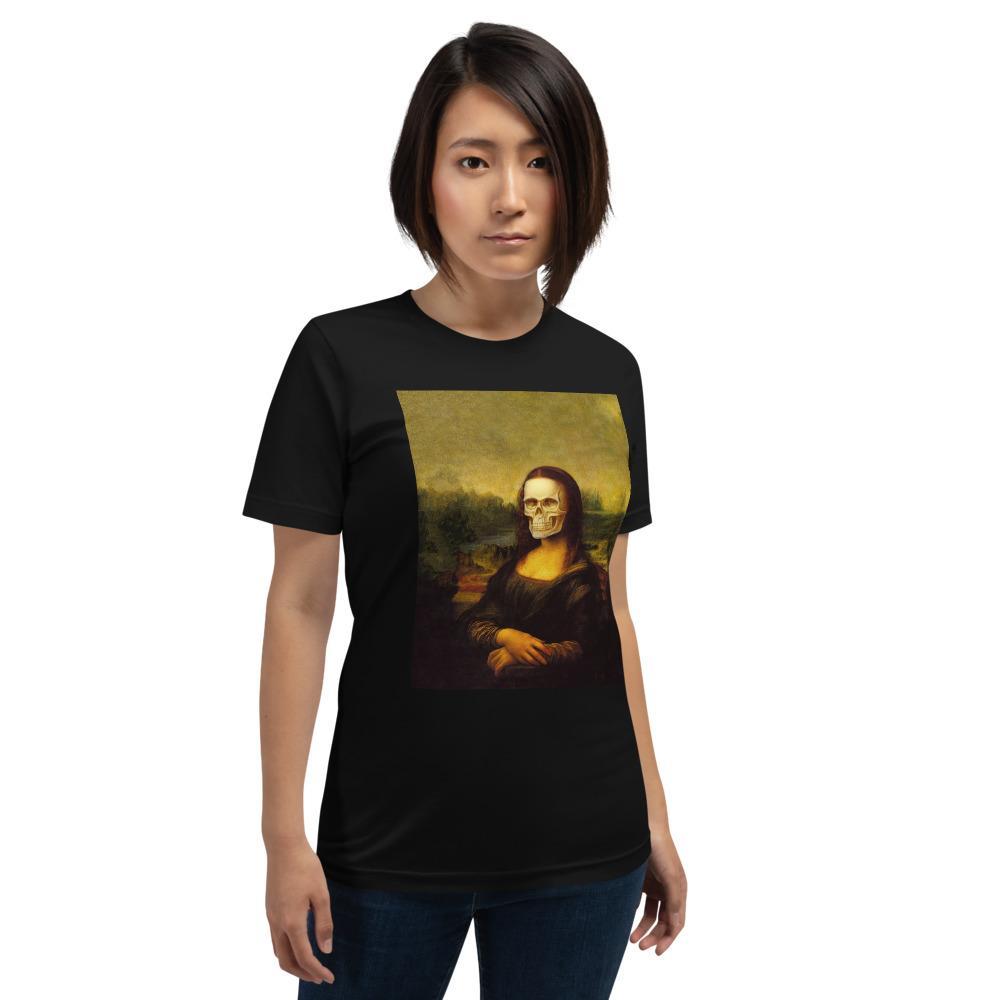 Mona Lisa Unisex T-Shirt - GothRider Brand