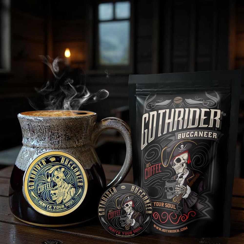 Buccaneer Limited Edition Pottery Mug Kit - GothRider Brand