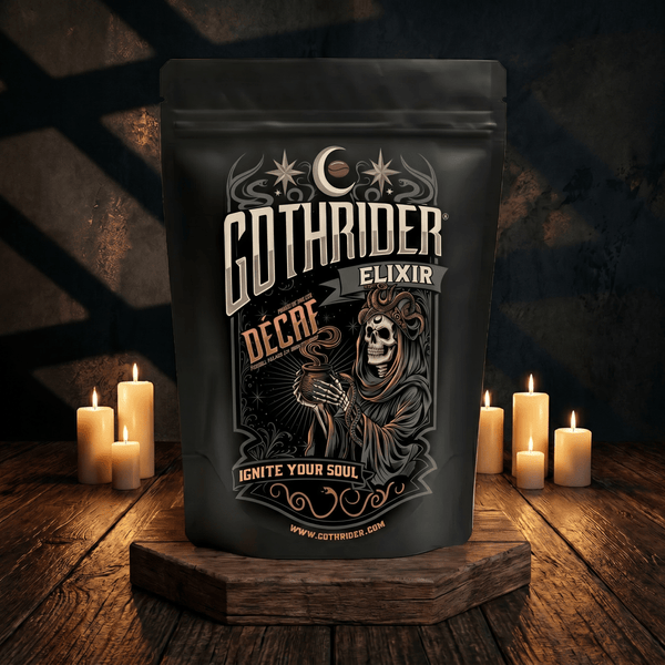 Elixir Decaf Coffee - GothRider Coffee