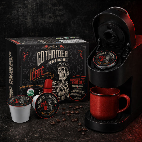 Gasoline Coffee Single-Serve Cups
