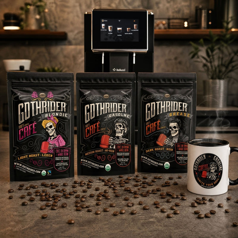 GothRider Coffee Discovery Kit