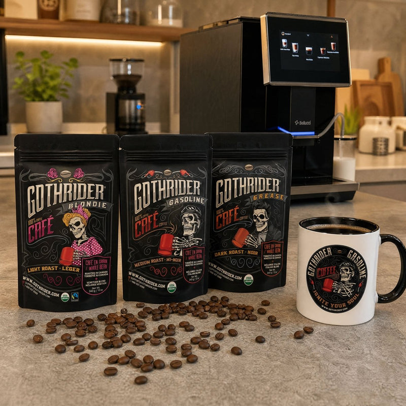 GothRider Coffee Discovery Kit