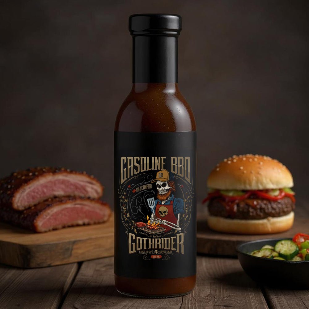 GothRider Gasoline Coffee BBQ Sauce - GothRider Brand