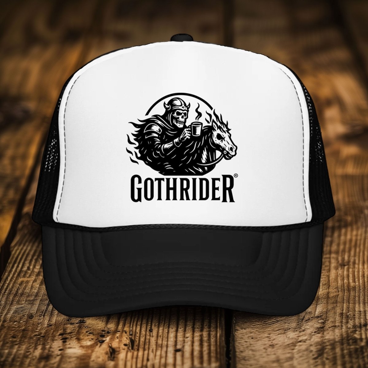GothRider Knight of Coffee Cap - GothRider Brand