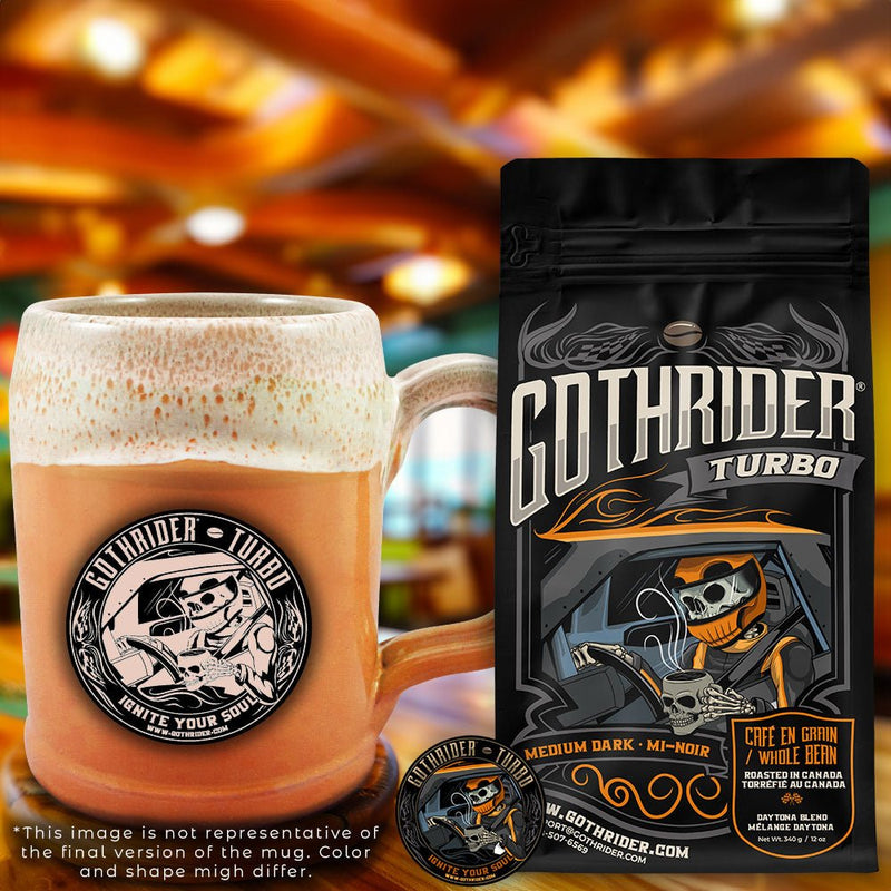 Kit Café Turbo avec la chope en édition limitée Deneen Pottery