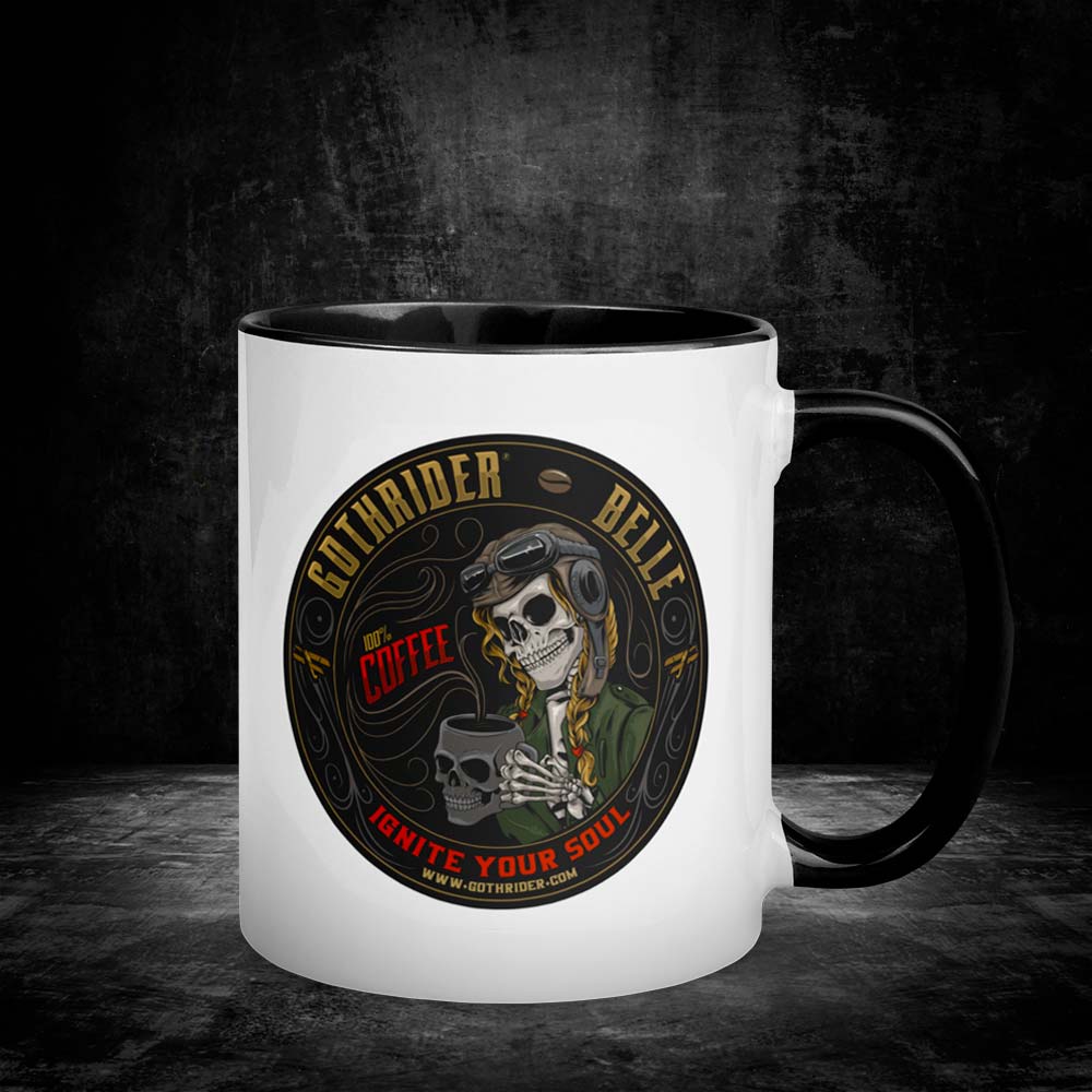 Belle Coffee Mug - GothRider Brand