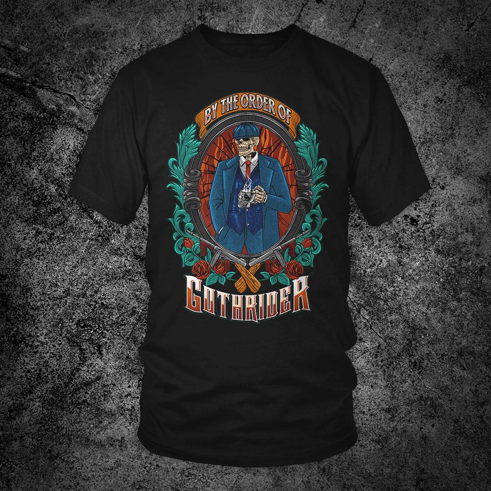 By The Order Of GothRider Unisex T-Shirt - GothRider Brand
