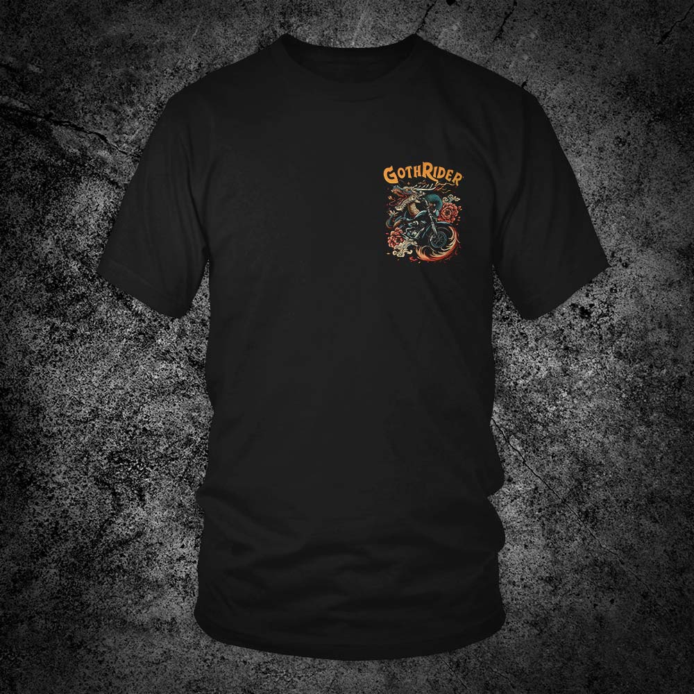 Dragon Heart Ride Unisex T-Shirt - GothRider Brand