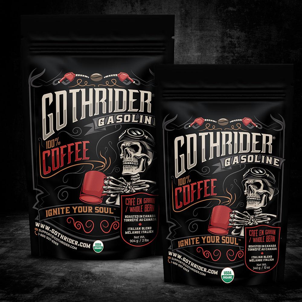 Gasoline Coffee - GothRider Brand