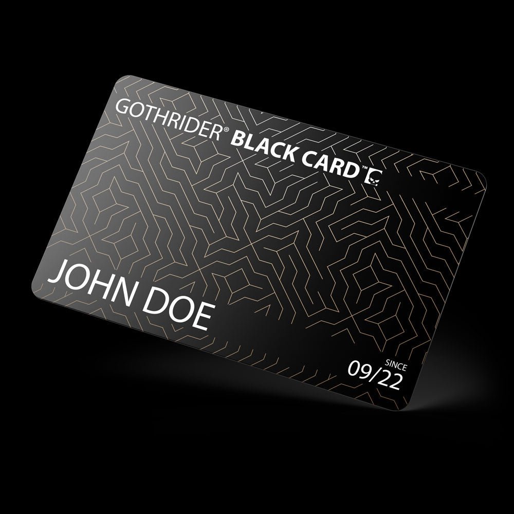 GothRider Black Card - GothRider Brand
