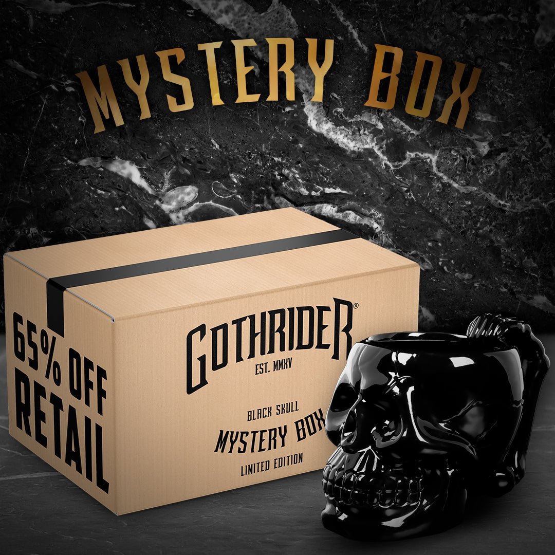 GothRider Black Skull Mystery Box - GothRider Brand