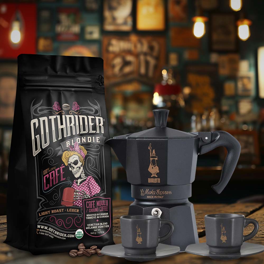 GothRider Coffee Black Star Edition Kit - GothRider Brand