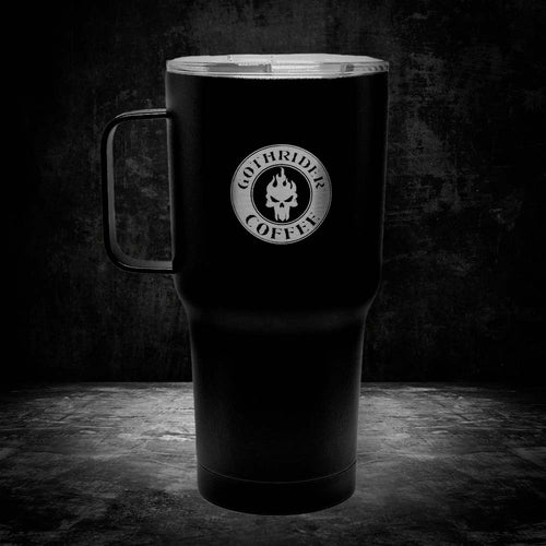 GothRider Coffee Laser Etched Tumbler - GothRider Brand