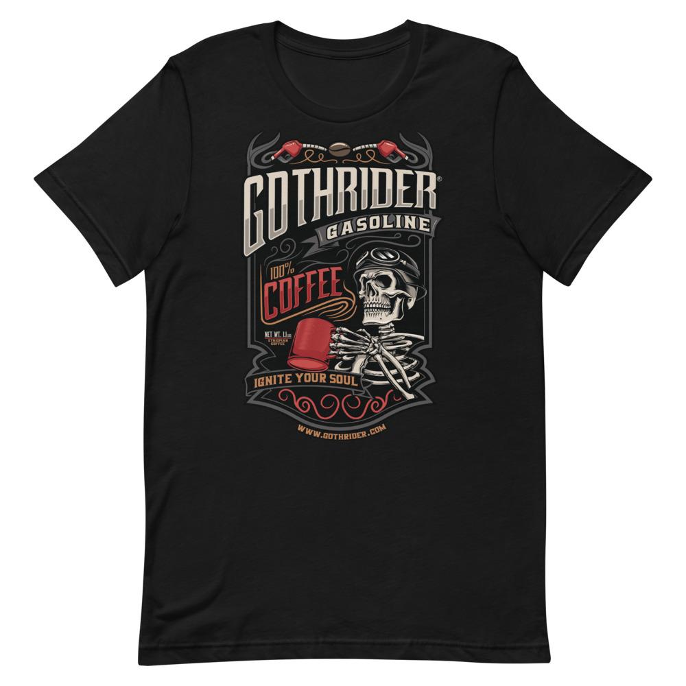 GothRider Gasoline Unisex T-Shirt - GothRider Brand