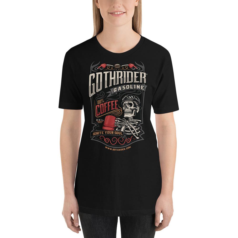 GothRider Gasoline Unisex T-Shirt - GothRider Brand