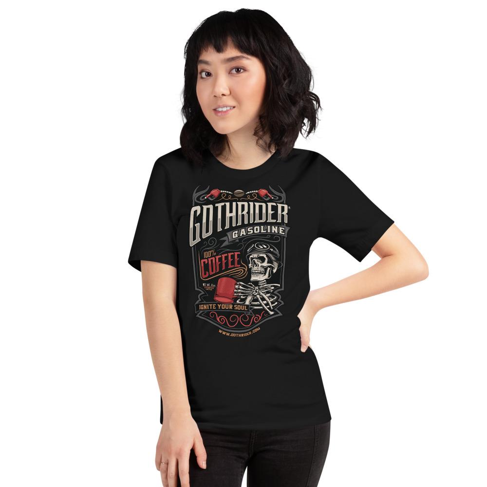 GothRider Gasoline Unisex T-Shirt - GothRider Brand