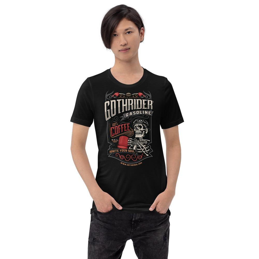 GothRider Gasoline Unisex T-Shirt - GothRider Brand