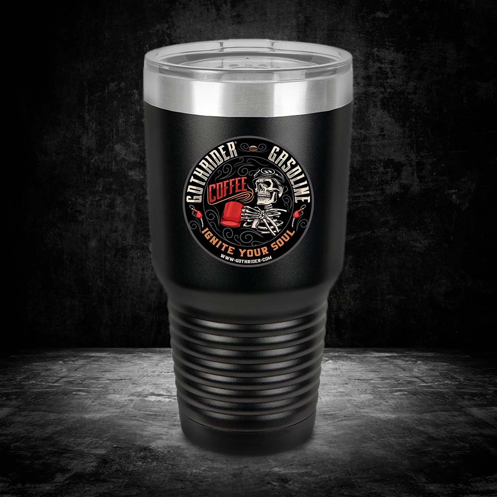 GothRider Gasoline UV Tumbler - GothRider Brand