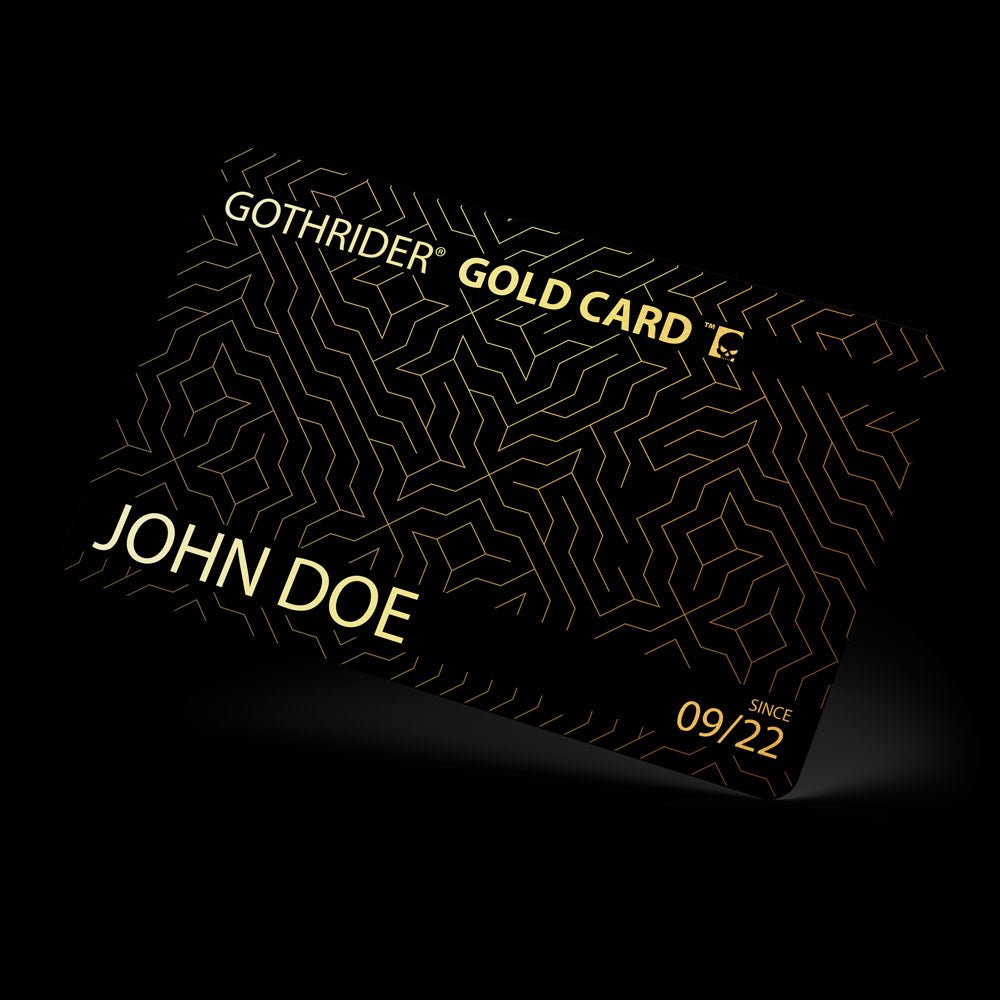 GothRider Gold Card - GothRider Brand