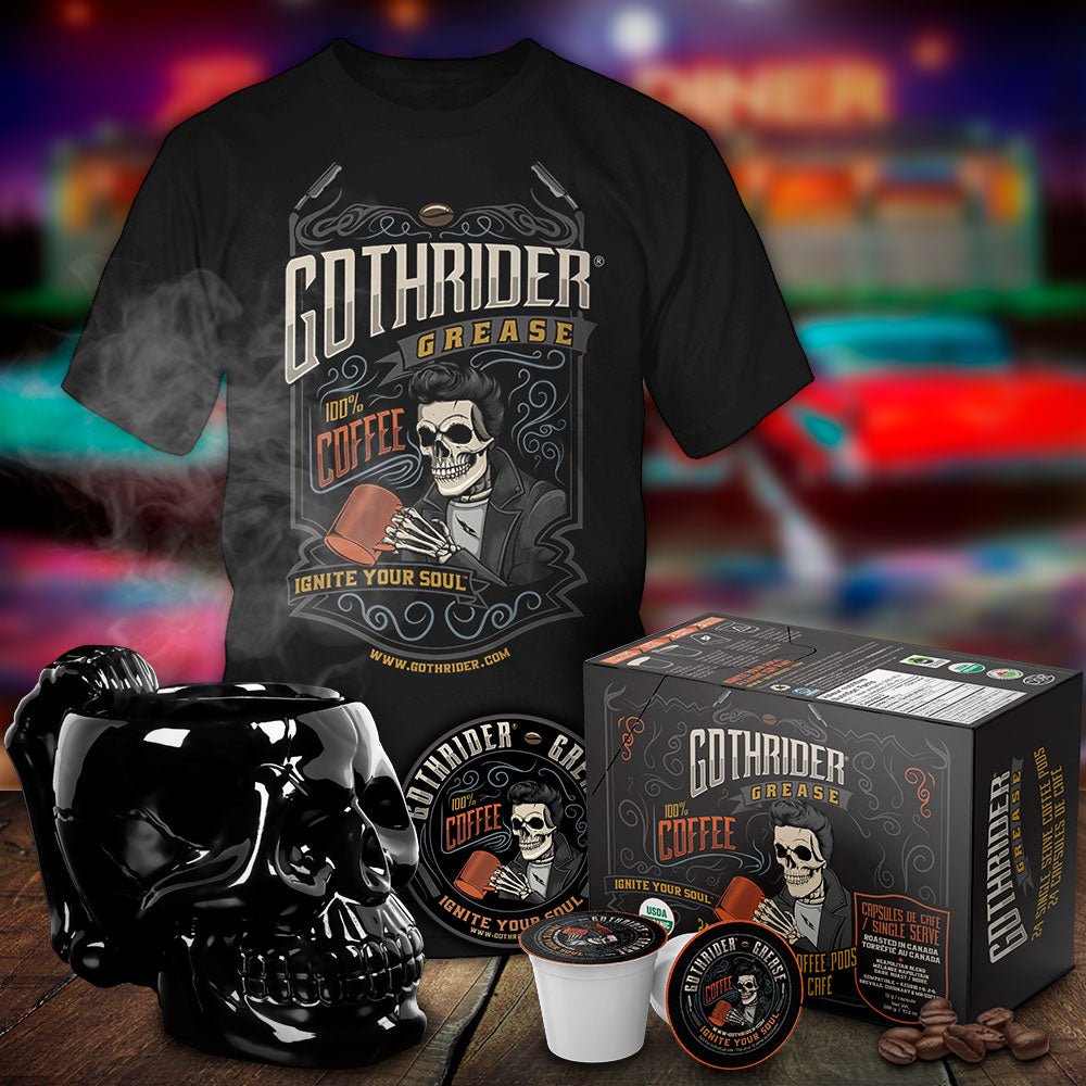 GothRider Grease & Skull Cups Kit - GothRider Brand