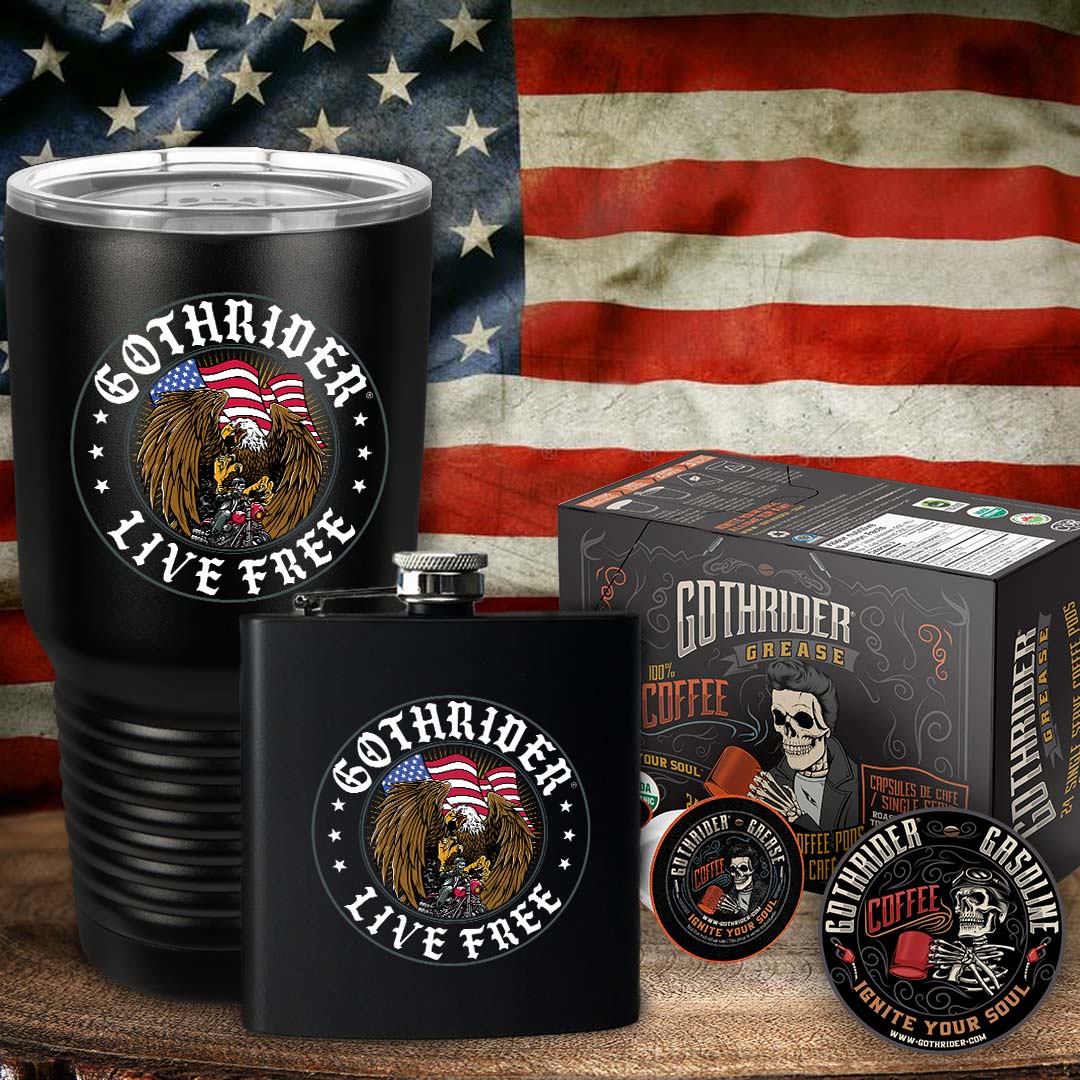 GothRider Liberty Pack Cups - GothRider Brand