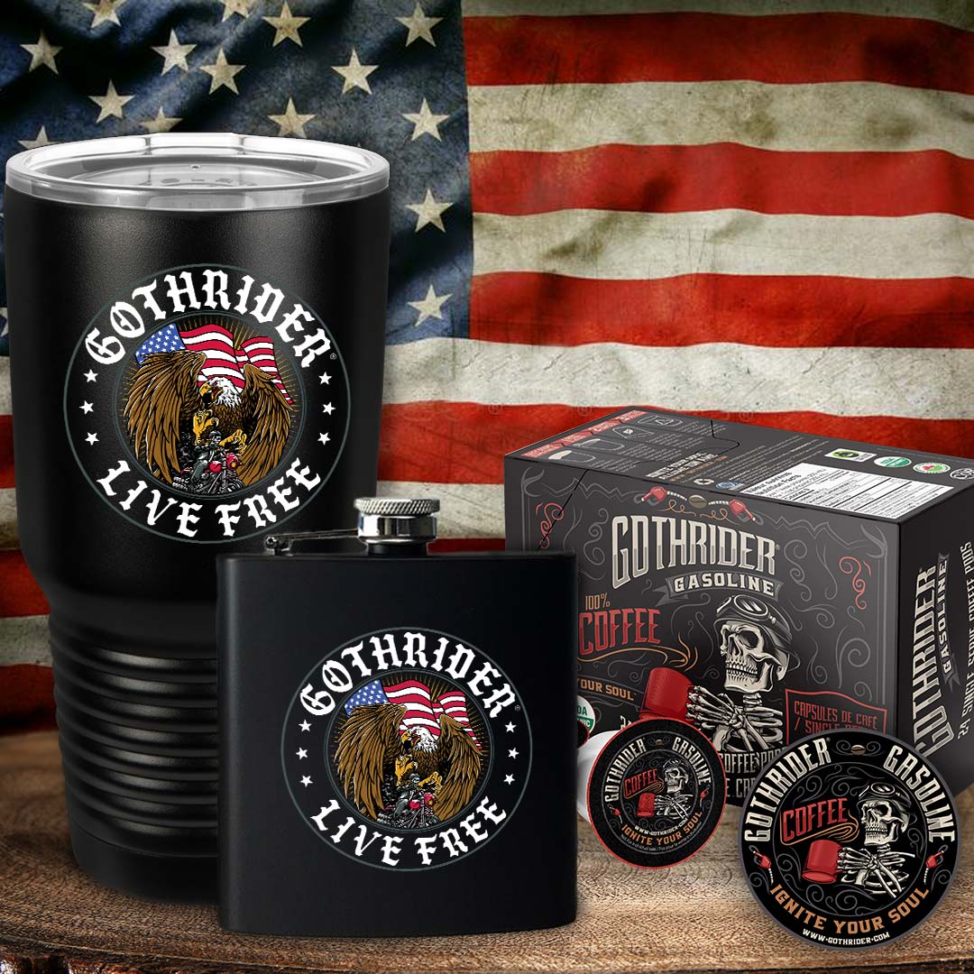 GothRider Liberty Pack Cups - GothRider Brand